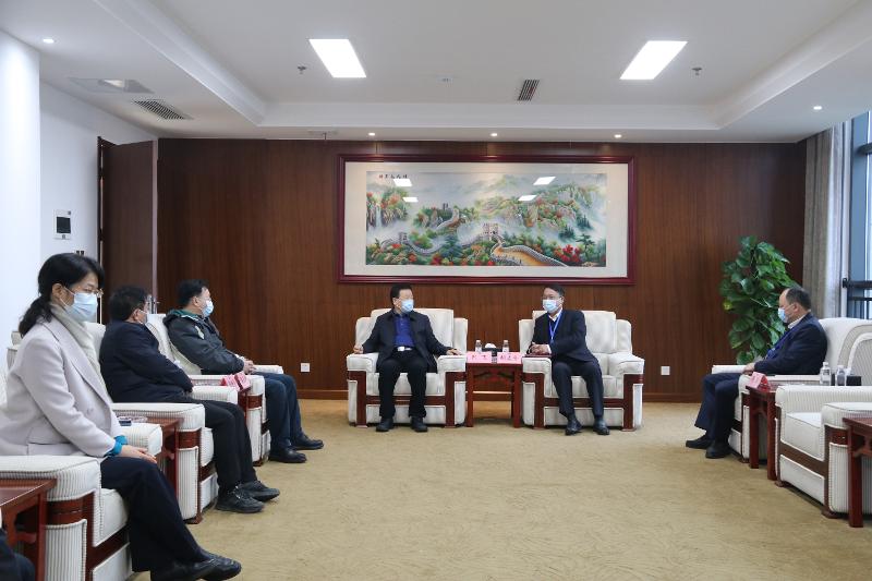 2022年12月，時(shí)任湖南省人民政府副省長(zhǎng)、黨組成員，省國(guó)資委黨委書(shū)記陳飛到公司調(diào)研指導(dǎo)工作