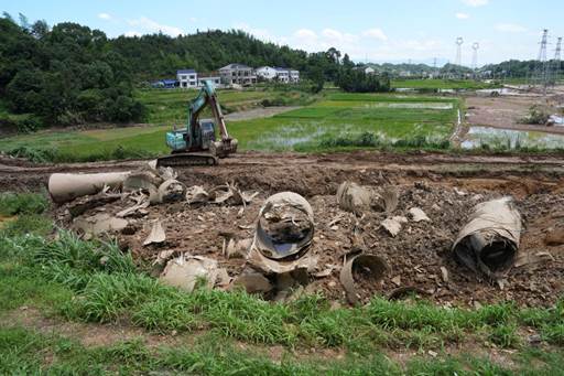 防汛抗災(zāi) 四化建在行動(dòng)丨22小時(shí)！公司馳援平江堯塘水庫(kù)供水管道搶修記